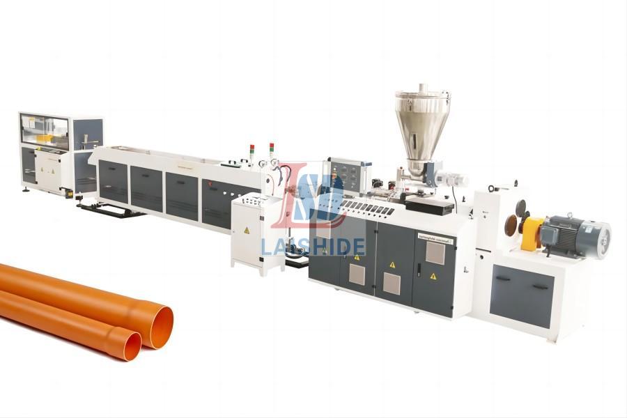 Dual PVC Pipe Production Line