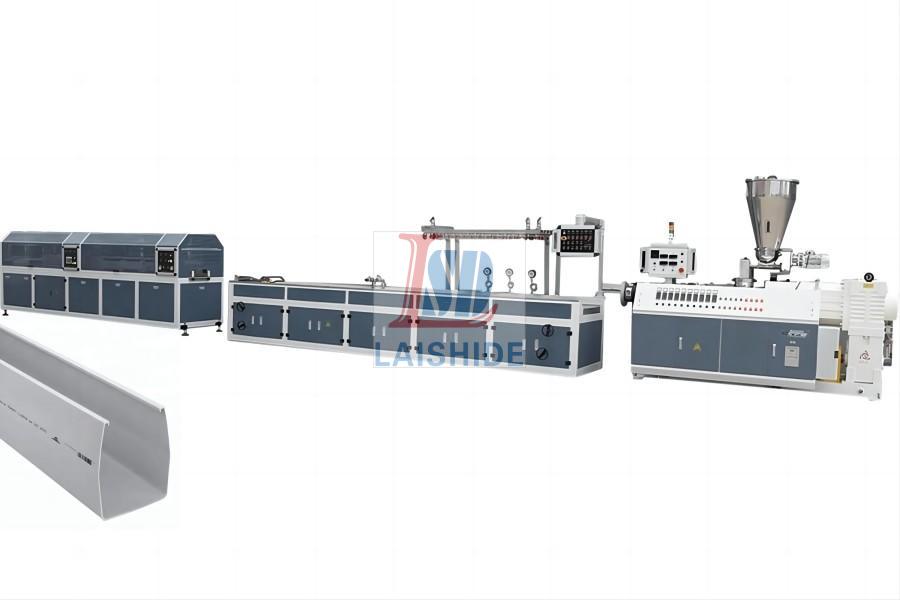 PVC Rain Gutter Extrusion Line